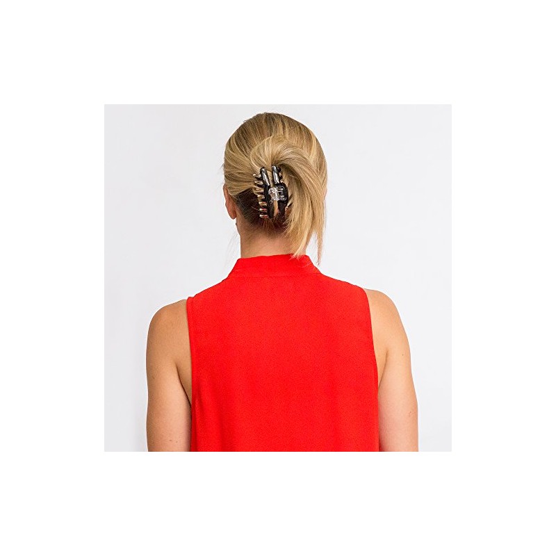 Revlon 2 Piece Hair Claw Clips, 0.18 Pound