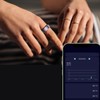 Smart Ring Purple Pedometer Deep Waterproof Lightweight Smart Health Ring