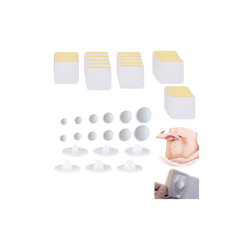 IKJNMLP Tapón De Ombligo De Silicona Suave 30Pcs Para Recuperación