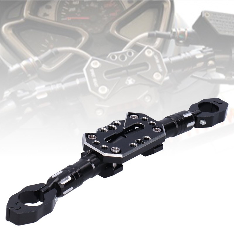 7/8in 22mm Motorcycle Balance Crossbar Handlebar Strengthen Lever Bar MultiFunctional