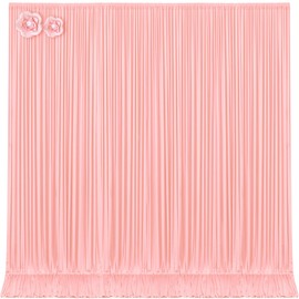 10ft x 15ft Blush Pink Wrinkle Free Backdrop Curtains for Wedding Party Backdrops Curtain Drapes Fabric Decorations Photo Back Drop Cloth for Baby Shower Photography Stage Reception