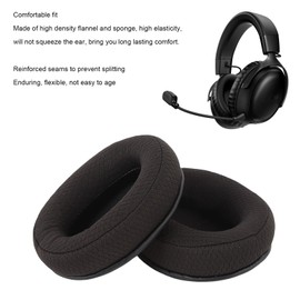 Breathable Mesh Memory Foam Ear Pads Replacement for Audio Technica M40X M30X M50 M40 M30, High Density Cushions with Easy Install Accessories