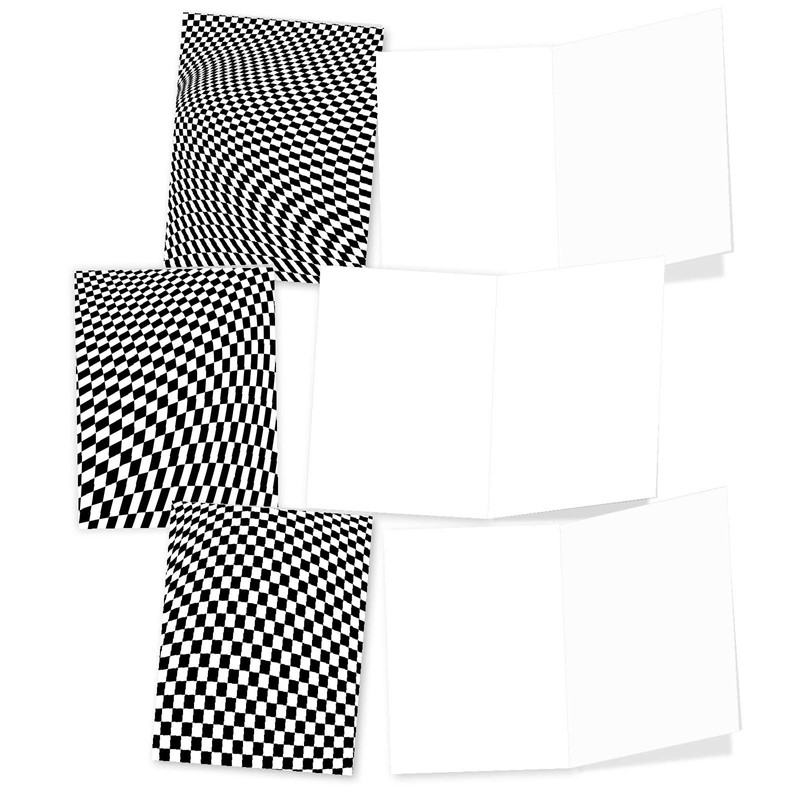 The Best Card Company - 10 Boxed Greeting Cards Blank