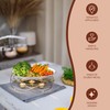 bremermann Food Warmer 5 Tea Lights Round Warming Plate Teapot