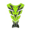 Quattroerre 18230 Green Universal Motorcycle Tank Protectors Kawasaki