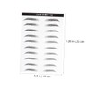 Beavorty Long Lasting Eyebrow Stickers d Simulation for Women Create