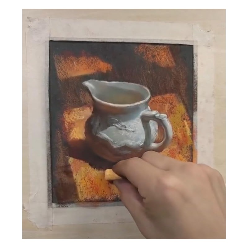 MAIMOUFIN Sanded Pastel Paper 5 Sheets of 5 Color Small