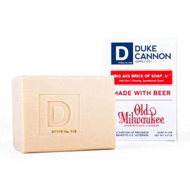Duke Cannon Big Ass Brick of Beer Soap, Jr. 4.5 Ounce -"Half Pint" Travel Size