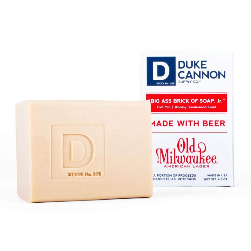 Duke Cannon Big Ass Brick of Beer Soap, Jr. 4.5