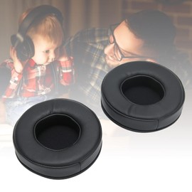 2Pcs Headphone Cushion, Ear Pad, Replacement Universal Comfortable Headphone Cushion, 95mm, Black