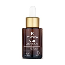 SESDERMA C-VIT- Serum Facial Vitamina C + Ácido Hialurónico + Ginkgo Biloba | Suero Hidratante, Anti Edad, Anti Manchas, Tonificador y Reafirmante | 30 ml