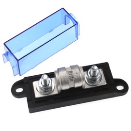 JIAKUPA 400 Amp Class T Fuse with Block, Operating 150V DC, 400A Fuse ANL Block for Inverters, ATV, RV, Boat, Cars, Truck, Car Stereos Systems