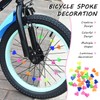 PLLDVEFD 320 Pieces Bicycle Spoke Decoration, Children'S Bicycle Accessories, Luminous