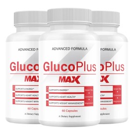 Unbranded GlucoPlus Blood Optimizer Capsules, Max Strengtht, Gluco Plus Pills (3 Pack)