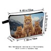 MoCaliduccious Cat Makeup Bag for Women Travel Cosmetic Organizer Bag