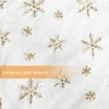 Jsdoin Christmas Tree Skirts, 36 Inch White Plush Double Layers