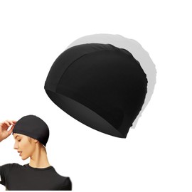 ALLVD Swim Cap, One Size Fits Most, Unisex, Adults, Quick Drying, Good Elasticity, Suitable for Long or Short Hair