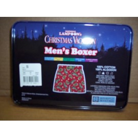 BRIEFLY STATED NATIONAL LAMPOON'S CHRISTMAS VACATION GRISWOLD MEN'S BOXER SHORTS SIZE SMALL NEW