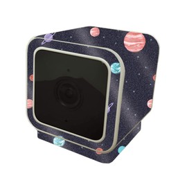 MightySkins Glossy Glitter Skin Compatible with Wyze Cam V3 - Bright Night Sky | Protective, Durable High-Gloss Glitter Finish | Easy to Apply and Change Styles | Made in The USA
