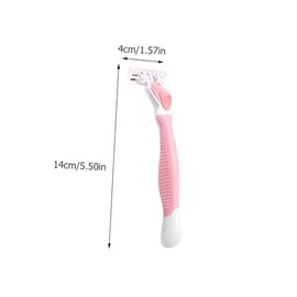 LIFKOME 2pcs Manual Hair Razor Kit for Men and Women Lightweight Travel-Friendly Shaving Tool with Skin Protection Hair Removal and Grooming