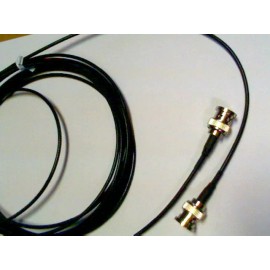 Carol 50 ft     BNC plug  TO  BNC plug   RG-174  coax  cable   50 ohm  (male to male)