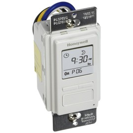 Honeywell PLS750C1000 Timer Switch with Sunrise Sunset Single or 3 Way