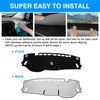 Autorder Dashboard Cover Mat for 2020 2021 2022 2023 2024