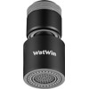 WatWin Select Swivel Aerator M22/24 Black 7L | Tap Aerator