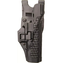 BLACKHAWK! BlackHawk SERPA Level 3 Auto Lock Duty Holsters, Color Black Left Hand