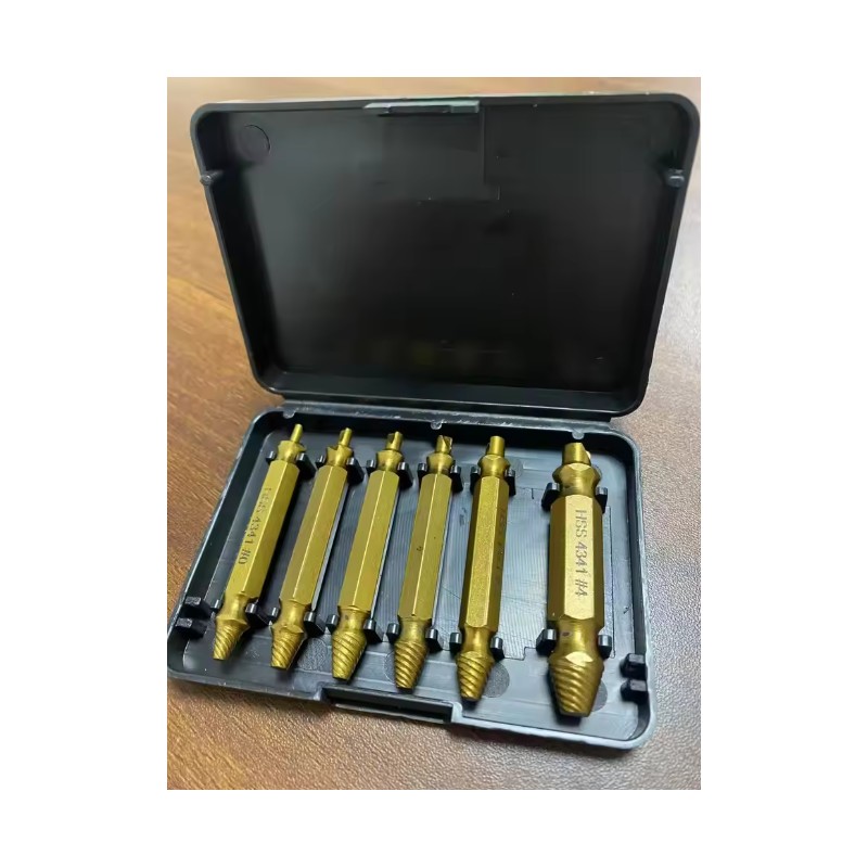 HSS Damaged Screw Extractor Set for Stripped & Broken Screws