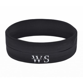 WILLWELL SPORT Laufgürtel - Hüfttasche, Sportgürtel mit Taschen,Trinkgürtel. Ideal zum Herumtragen von Schlüsseln, Handys, Karten und Bargeld. Für Männer und Frauen(Medium/29''-32''Waist)…