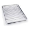 TeamFar Baking Sheet with Cooling Rack, Stainless Steel Half Size