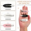 60PCS Broches para Cabello de Mujer, Pinza sin Doblars |