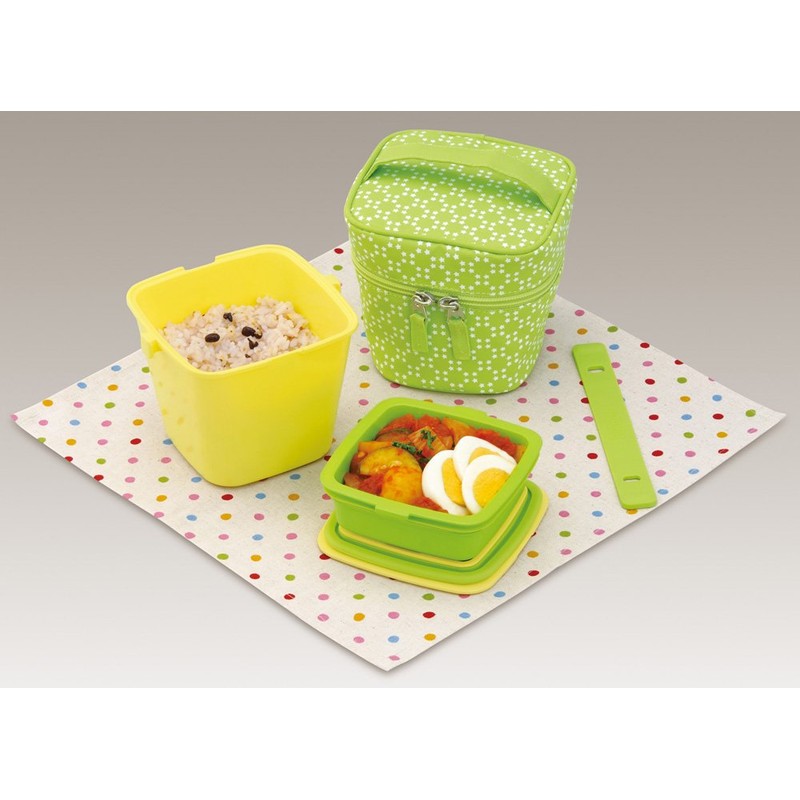 THERMOS フレッシュランチボックス 580ml ライムレモン DJJ-600 LL