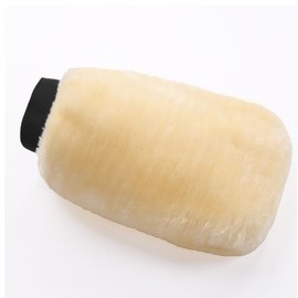 ASEANAO Wool Car Wash Gloves,High Density Car Wash Wool Glove Microfiber Wool Soft Automotive Car Washing Cleaning Glove (Two-Sided)