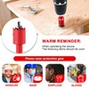 35mm Hole Saws Cutter, HSS Bi-Metal Drill Bit for Wood,