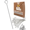 Menz Set of 60 roulade needles, 10 cm roulade needles,