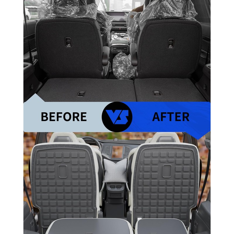 Rongtaod Cargo Mat Compatible with 2020-2025 Hyundai Palisade 7 Seats