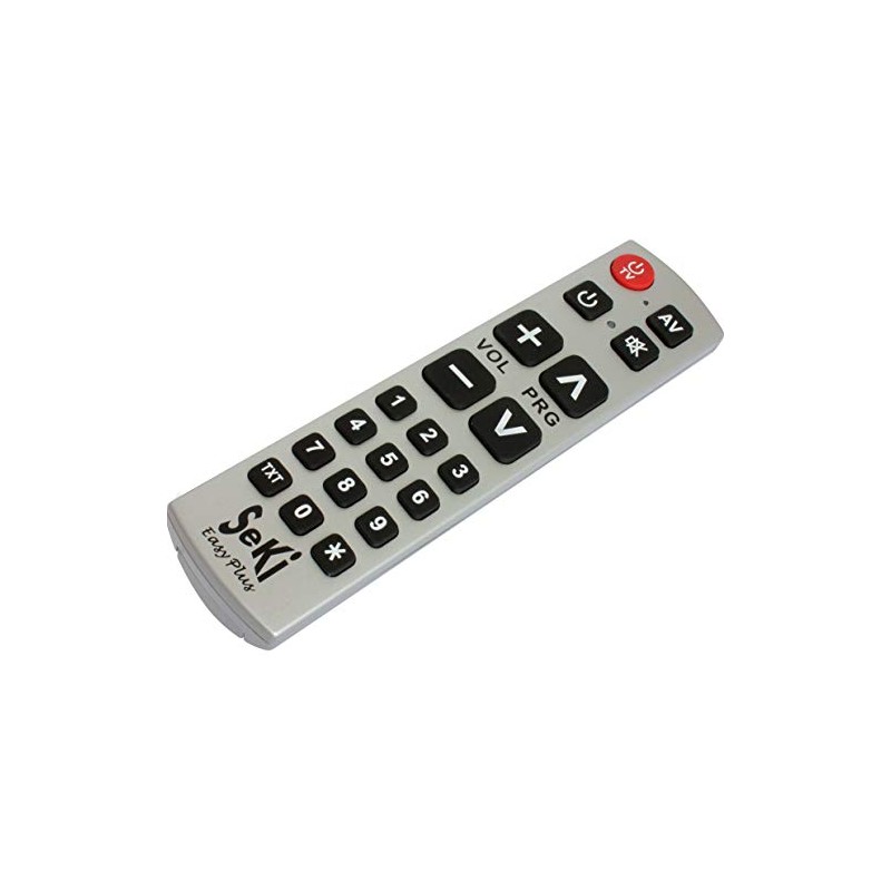 Seki Easy Plus Universal Remote Control with Learning Function Silver