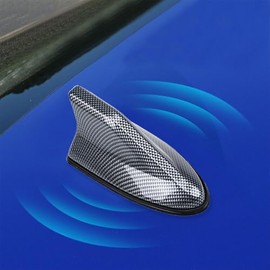 Replacement Parts for Shark Fin Roof Antenna Aerial FM/AM Radio Signal Auto Car Trim Carbon Fiber Mod-GS95-9932