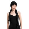 ZLYC Women's Chemo Turban Hat Headwraps Lightweight Beanie Hat, Braid