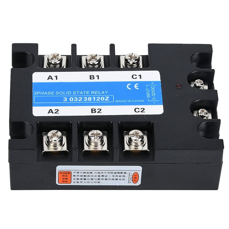 3 Phase Solid State Relay, 120 A DC 3-32 V