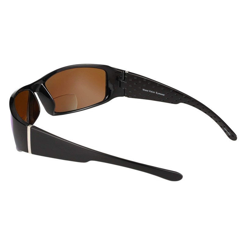 Mass Vision The Contender Polarized Full Frame Sport Wrap Bifocal