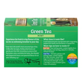Twinings Green Tea with Mint Tea Bags - 20 Count
