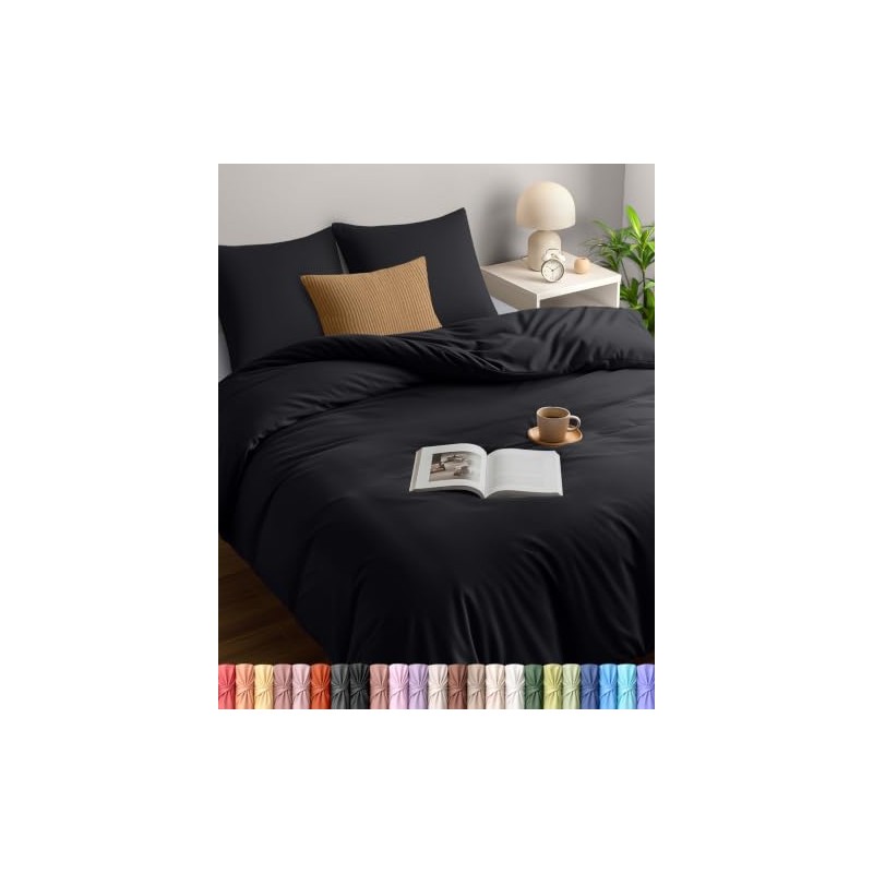 Utopia Bedding Bed Linen Set 140 x 200 cm, Microfibre