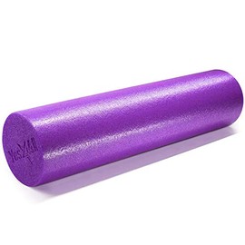Yes4All Premium High-Density Round PE Foam Roller for Pilates, Yoga, Stretching, Balance & Core Exercises with 4 Sizes (12, 18, 24 & 36 inch) - Multi Color