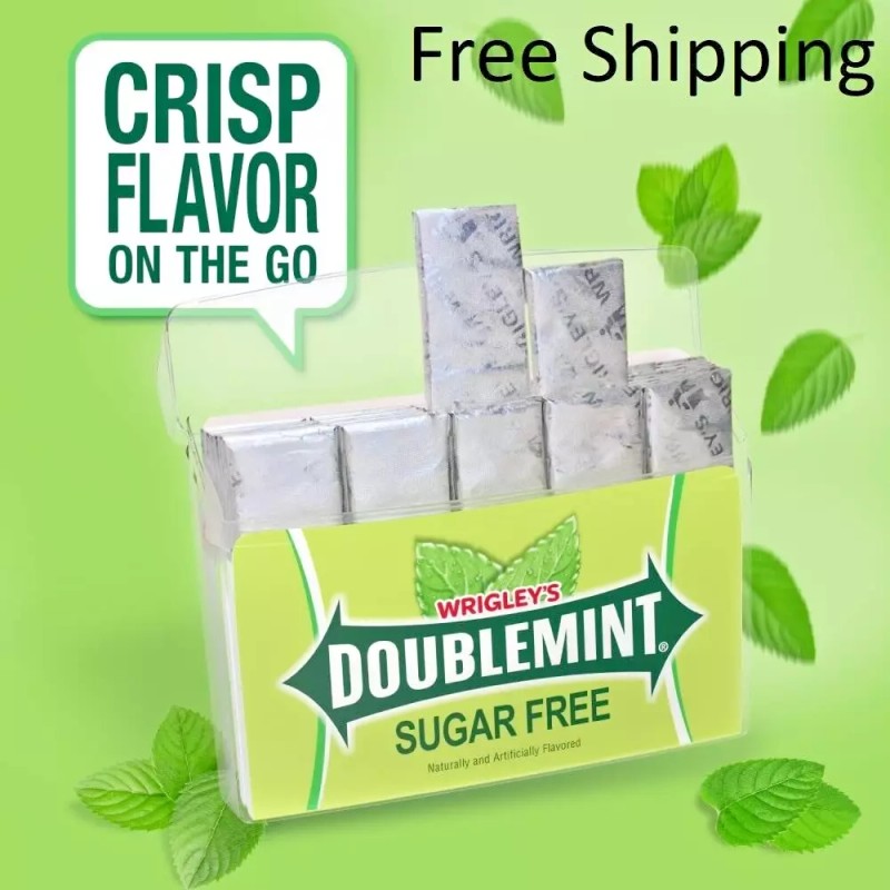 Wrigleys Mega Pack Gum Double Mint 6 Count - 35