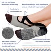 Ozaiic Pilates Socks for Women Non Slip Grip, Yoga Socks
