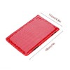 Leather Scorecard Holder, Score Counter Keeper Card Holder (Red)