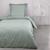 Essential Celadon Jersey Fitted Sheet 90 x 190 cm Single